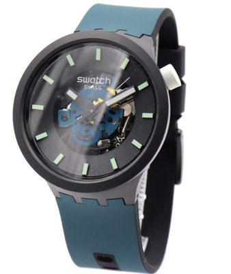 Swatch Watch Swatch NIGHT TRIP BIG BOLD SB03B107 Black for sale