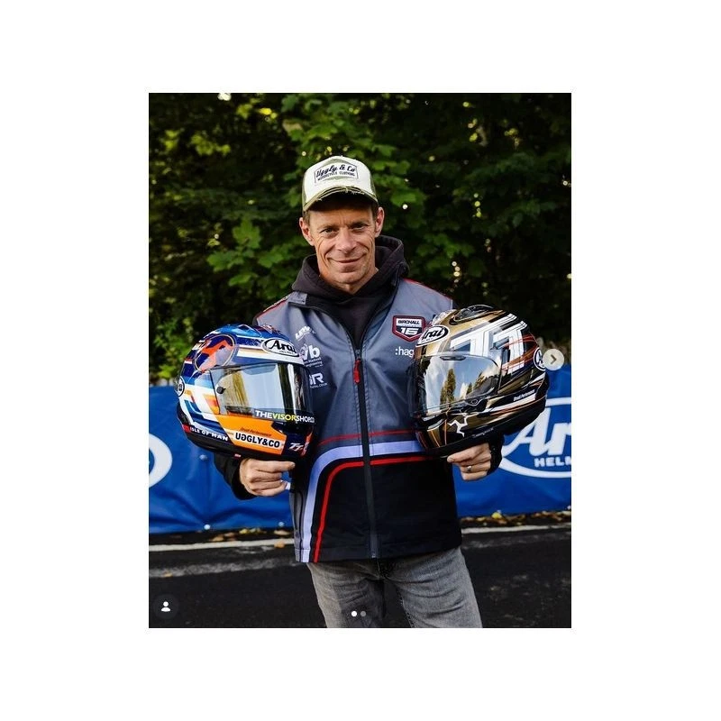 Casque ARAI RX-7V EVO IOM TT 26 série limité Taille M - Photo 3/4
