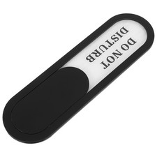  Sliding Door Indicator Sign - Acrylic Privacy Door Plate for Bathroom Hotel -