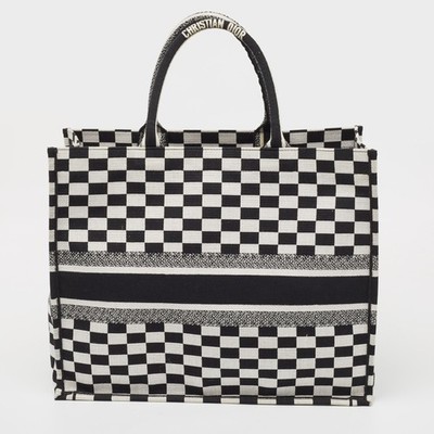 Dior★Dior Large Check Book Tote Bag s-l1200.jpg