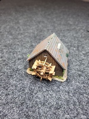 Kibri Faller Vollmer?  N ScaleWater Wheel House European German Fully Assembled 