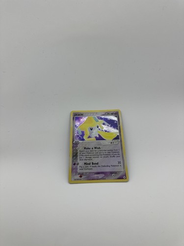 Pokemon TCG Jirachi Holo Rare Card 8/101 EX Hidden Legends