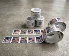 3 ROLLS Of 100 USPS Postage-300 PCS-Special Sale Collection New