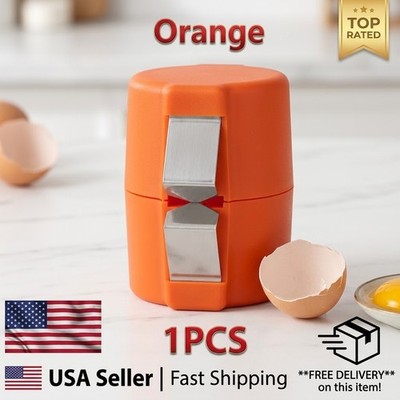Stainless Steel Eggshell Separator Egg Yolk Splitter Quick Peeler