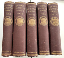 Curtis&rsquo; History of Greece Volumes 1-5, 1875-1876