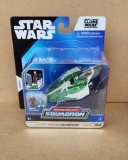 Star Wars Micro Galaxy Squadron SAESEE TIIN Jedi Starfighter 0140 Ships Fast