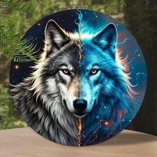 8 Flat Aluminum Foil Round Painting, Perfect for Room Decoration, Indoor Decor,