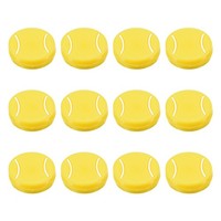 Tennis SchläGer VibrationsdäMpfer, 12Er Pack Tennis Absorber Aus Silikon, Gelb