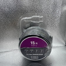 Commercial Electric 15' Foot Standard HDMI Cable 10.2 Gbps Transfer Speed F