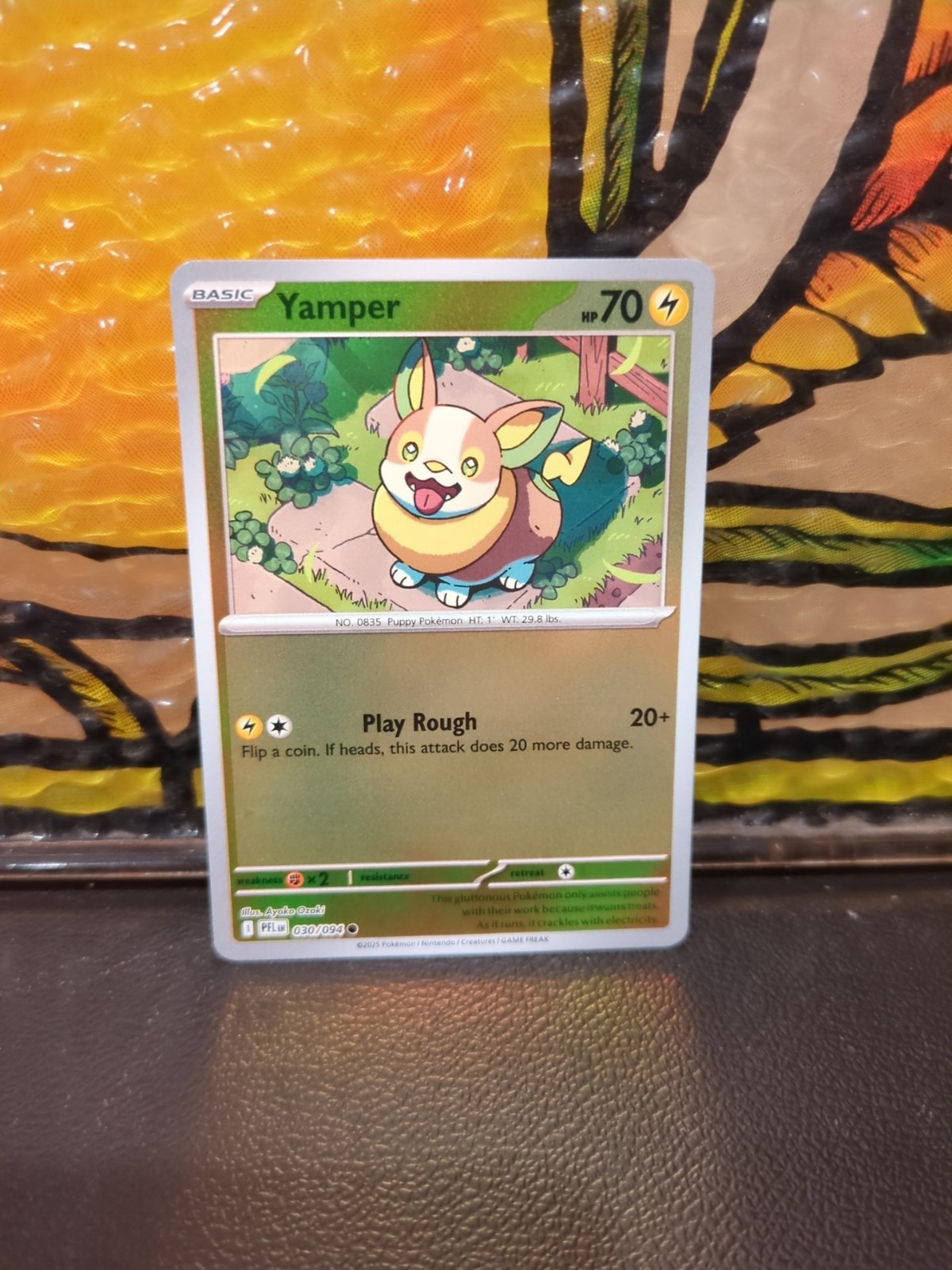 Yamper 030/094 (Reverse Holo) ME02 Phantasmal Flames PFL - Pokemon - NM/M
