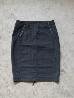 Annette Gortz Designer Midi Skirt With Accent Zippers Avant Garde Size 46 EU