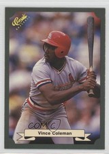 1987 Classic Vince Coleman #30 0o9