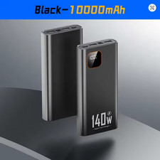 100000mAh High Capacity Power Bank 140W PD 22.5W Super Fast Charging Battery