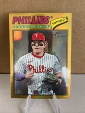 2026 Topps Heritage Harrison Bader Gold Chrome /50 San Francisco Gaints 