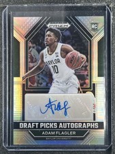 Flagler, Adam - 2023 Prizm Draft Picks - Autograph - Silver