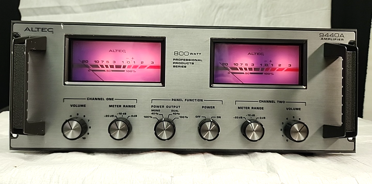 Altec 9440A Amplifier 800-Watt Professional Products Series