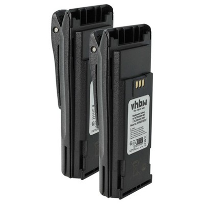 2x Akku für Motorola DP1400 PR400 PM400 GP3688 GP3188 EP450 2500mAh 7,2V
