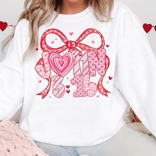 God Is Love Christian Scripture Sweatshirt   Religious Valentine Faith Crewneck