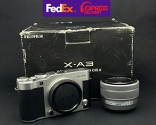 Fujifilm X-A3 24.2MP APS-C mirrorless Camera - Silver Kit with XC15-45MM lens