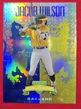 2024 Panini Crusade JACOB WILSON RC Blue Crusade #52 A's