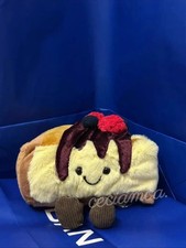 Jellycat Amuseable Crember Cheesecake 9in Plush Doll Gift Toy Dust Bag