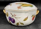 Royal Worchester Fine Porcelain Evesham Round Lidded Casserole Pot — photo 1