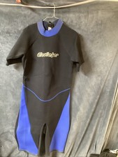 Gladiator Shorty Wetsuit Springsuit Men 3XL Black Blue Neoprene Water Sports
