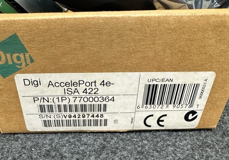 Digi AccelePort 4e-ISA 422 (1P) 77000364 - Image 2 of 4