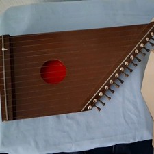 Columbian Harp-Harp Zither- Sheet Music-16" x 8"Sheet Music-15 Strings