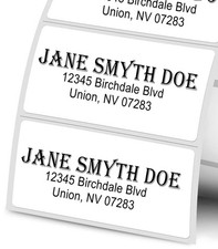 240 pcs Personalized Return/Mailing Address labels - 1" x 2.5/8" -Free Shipping