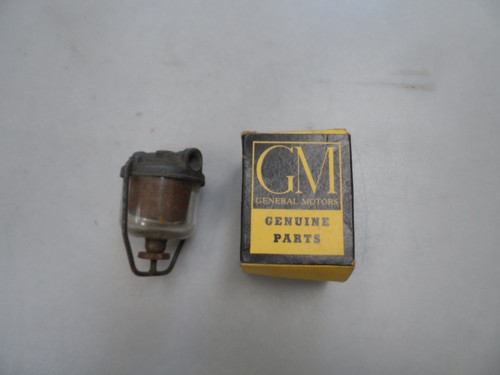 Vintage AC Fuel Filter Glass Bowl for 1959-1962 Chevrolet (854392)