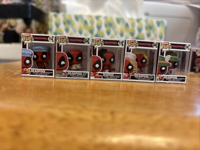 Funko Bitty Pop! Marvel Deadpool 114 534 778 1340 1341