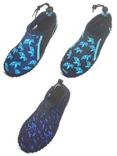 Norty Boys Sizes 11-4 Slip on Aqua Socks Pool Beach Water Shoe