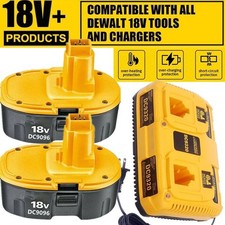 2PACK 18 Volt For DeWalt 18V 7.0Ah Battery or Charger DC9096 DC9099 DC9096-2