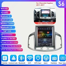 9.7 Car Radio Gps For Chevrolet Captiva 2011-2017 Carplay Bt5.0 Android 664gb
