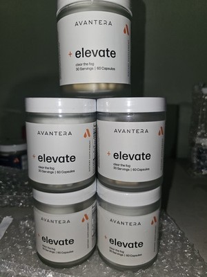 Avantera Elevate , Helps ADHD Clear the Fog Supplement, 60 Capsules (Pack Of 5)