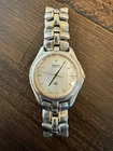 Seiko Kinetic Wristwatch 4M21-0B40 Stainless Steel Sapphire Crystal Japan VTG