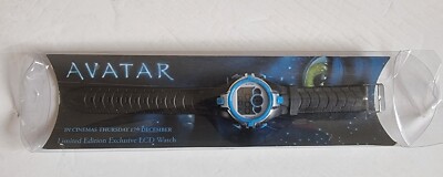 SELTENE LIMITED EDITION LCD AVATAR UHR - IN OVP 2009 FUNKTIONIERT 