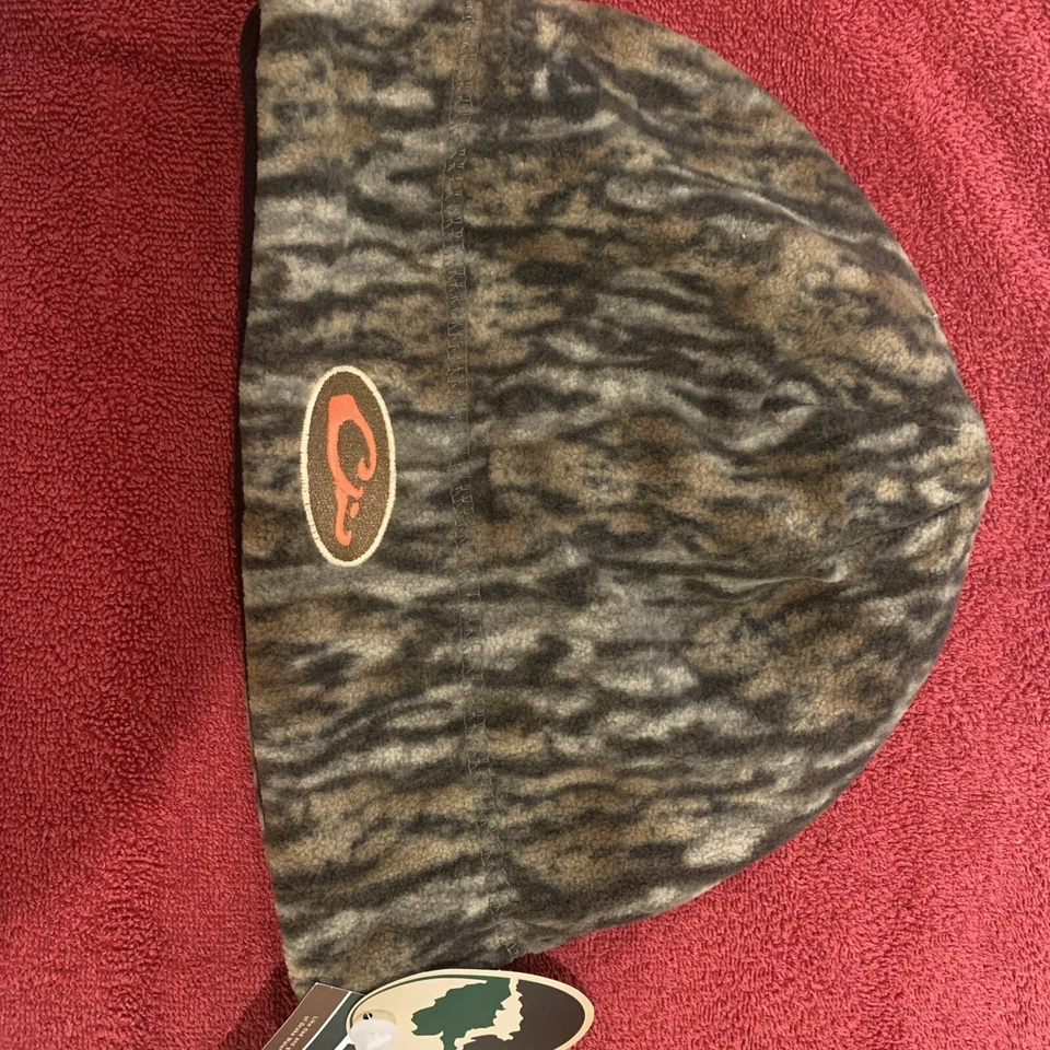 Drake Camo Fleece Hunting Beanie One Size Fits Most - Image 2 of 4