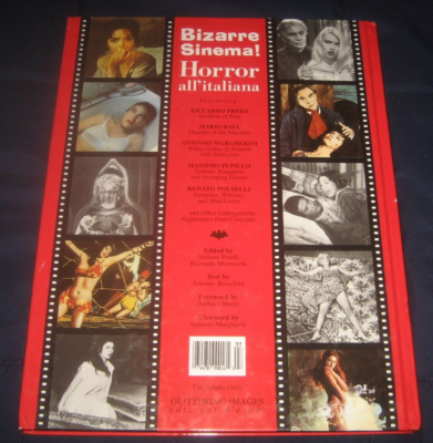 洋書 Bizarre Sinema! BIZARRE SINEMA ( 1995) Really nice hard cover horror book