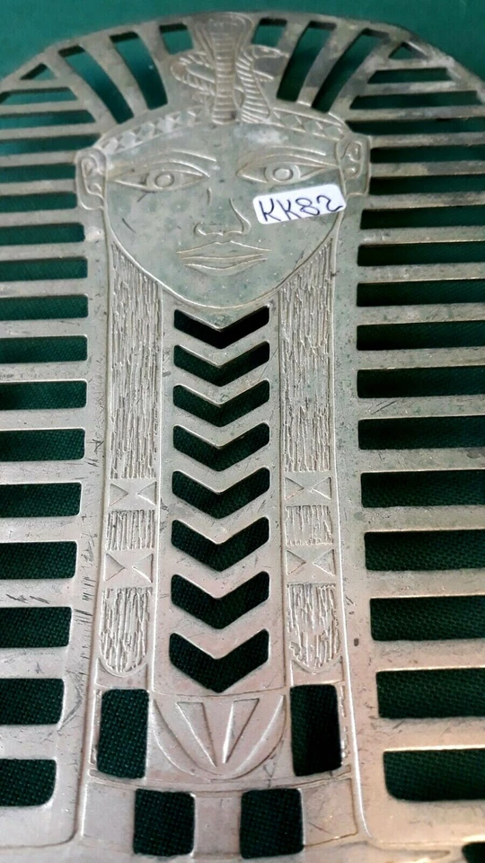 VECCHIO POGGIA PENTOLA SOTTOPENTOLA SILVER PLATED OTTONE PLACCATO ARGENTO. KK82 - Immagine 4 di 4