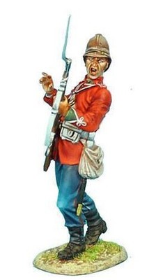 Figurine First Legion AWI047 Soldat Britannique 22nd Foot - Tête Bandée