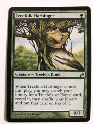 Treefolk Harbinger | VLP | Lorwyn | MTG Magic The Gathering