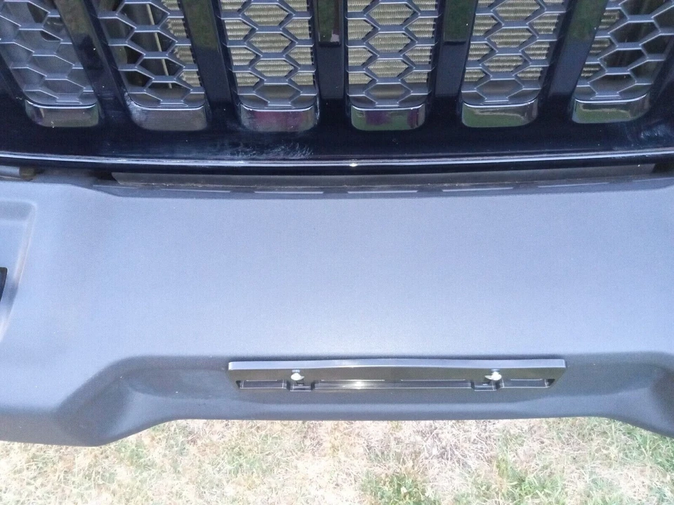 Soporte de placa frontal adaptador de montaje kit de parachoques soporte para JEEP nuevo Foto 4 de 4