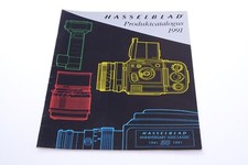   HASSELBLAD 1991 PRODUCT CAMERA CATALOGUE ORIGINAL BROCHURE BOOKLET DUTCH 160