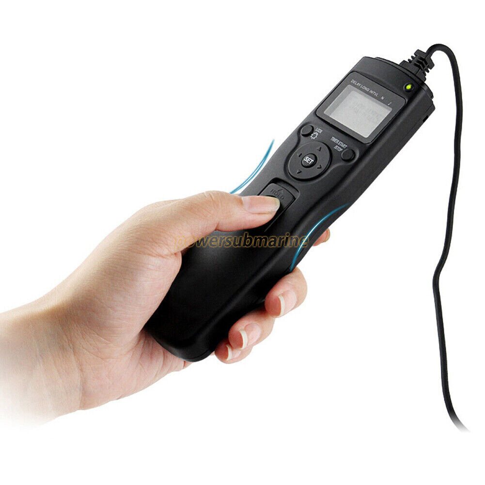 LCD Timer Shutter Release Remote for Sony A7 A7S A7R A6000 A5100 A3000 A58 HX50