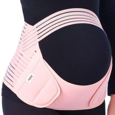 Pregnancy Maternity Belt Lumbar Back Support Waist Band Belly Bump Brace Strap
