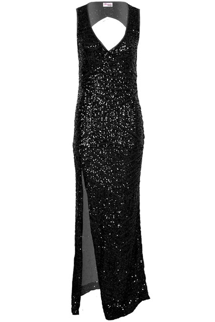 side cut one piece dress