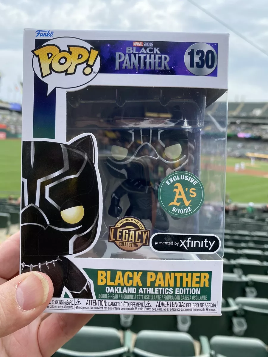MARVEL FUNKO POP OAKLAND A’s BLACK PANTHER SGA 9/10/22 NEW IN BOX!!