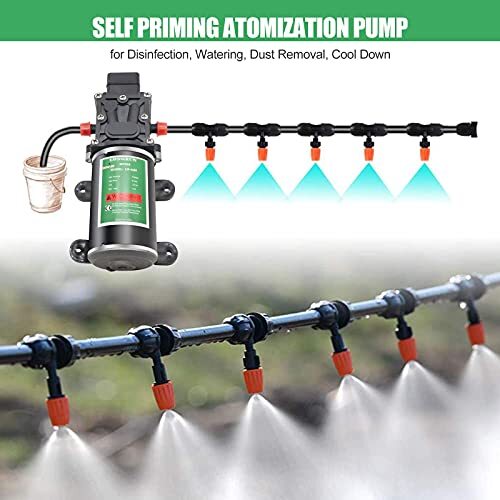 Fresh Water Pump 12V DC Diaphragm Pump with Adjustable Pressure Switch